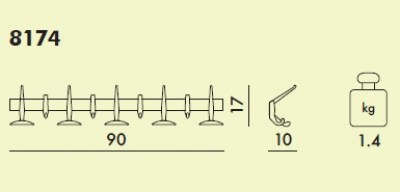 Hanger Pared Ficha 2